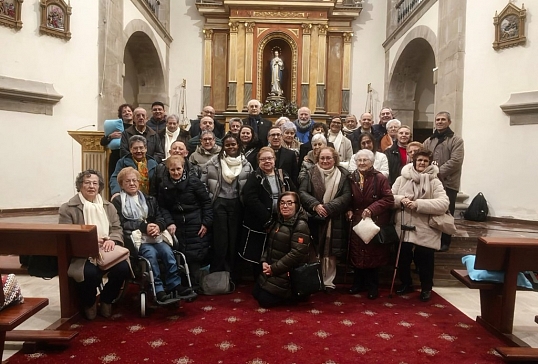 LA SABIDURÍA DEL TIEMPO:LA DIÓCESIS ABRAZA A SUS MAYORES