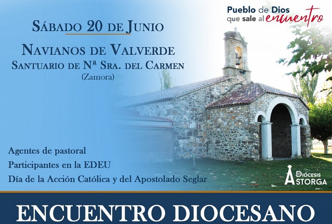 EL ENCUENTRO DIOCESANO PONDRÁ EL BROCHE FINAL A ESTE CURSO PASTORAL