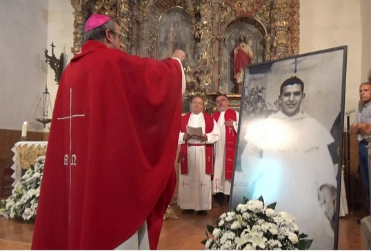 VILLANÁZAR BENDECIDO POR EL BEATO FRAY JUSTO VICENTE