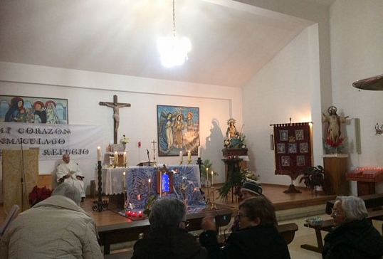 Vigilia de la Inmaculada en San Juan de la Mata