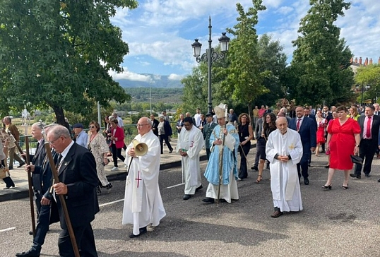 CELEBRACIÓN DE LAS FIESAS DEL CRISTO EN BEMBIBRE