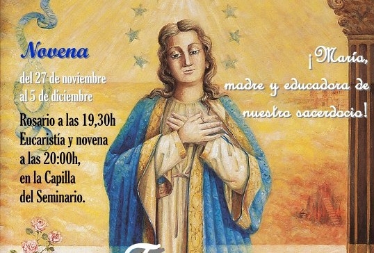 Novena y Fiesta de la Inmaculada en el Seminario