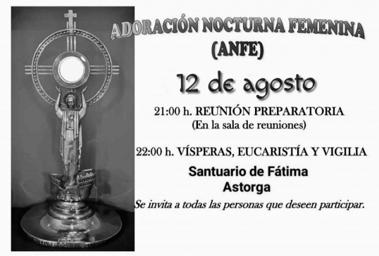 ADORACIÓN NOCTURNA FEMENINA