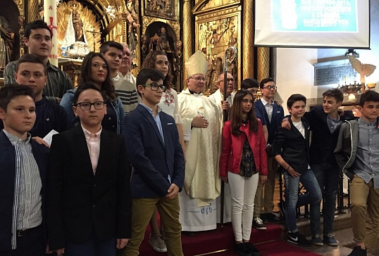 Confirmaciones en la Basílica de la Encina