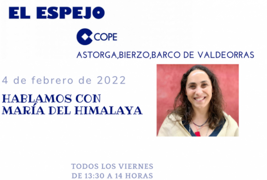 ENTREVISTA A MARÍA DEL HIMALAYA