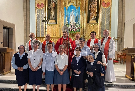 DESPEDIDA A LA COMUNIDAD DE LAS HIJAS DE LA CARIDAD EN FONTEI