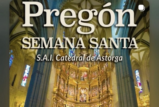 D. FRANCISCO JAVIER GAY , PREGONERO DE LA SEMANA SANTA DE ASTORGA 2026