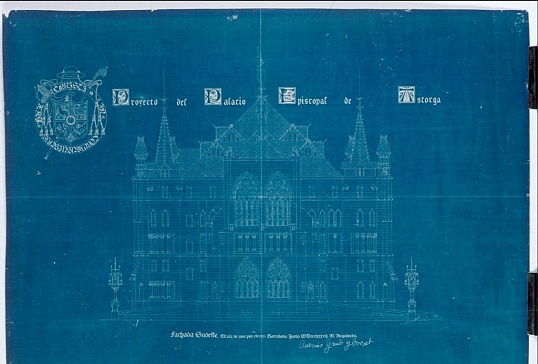 LOS PLANOS ORIGINALES DE GAUDÍ PARA EL PALACIO,‘PIEZA DEL MES’ DE MARZO