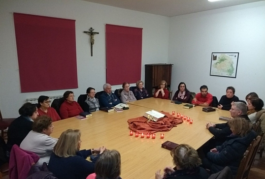 Encuentro con grupos de Biblia y Catequesis de adultos del CAP de Vidriales