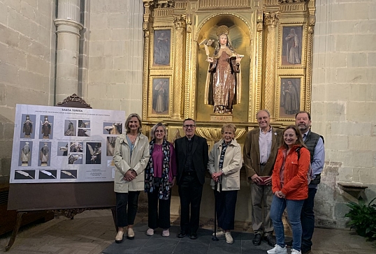 PRESENTACIÓN DE LA RESTAURACIÓN DE SANTA TERESA DE JESÚS