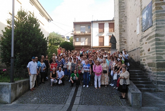 Visita del Arciprestazgo de Rivas del Sil a Villafranca