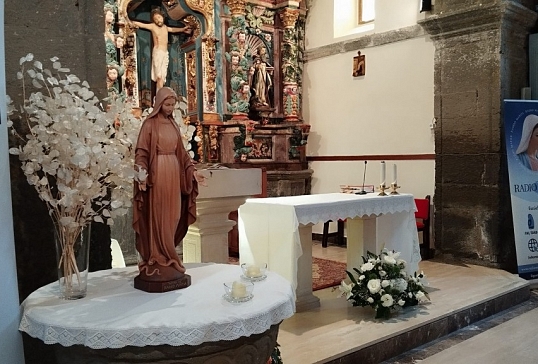 VISITA DE LA VIRGEN PEREGRINA DE RADIO MARIA