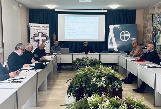REUNIÓN DE COORDINADORES DE UNIDADES PASTORALES EN EL OBISPADO DE ASTORGA