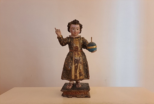 UNA  TALLA DEL NIÑO JESÚS, LA ‘PIEZA DEL MES’ DE AGOSTO