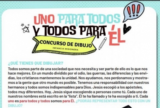 CONCURSO DE DIBUJO DE INFANCIA MISIONERA