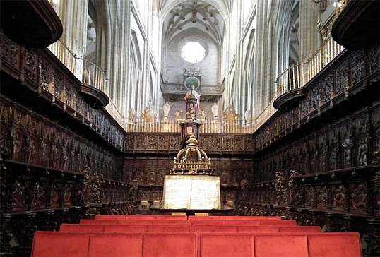 Sillería del coro de la Catedral de Astorga