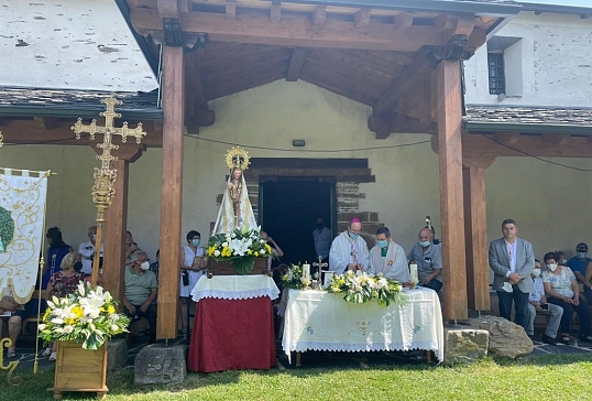 EL OBISPO PRESIDE LA EUCARISTÍA DE LA FIESTA DE LA VIRGEN DE VIFORCOS