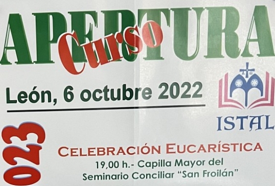 EL OBISPO DE ASTORGA PRESIDE EL ACTO DE APERTURA DEL NUEVO CURSO EN EL ISTAL