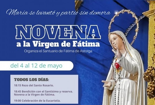 NOVENA A LA VIRGEN DE FÁTIMA EN ASTORGA