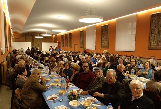 Comida solidaria de Manos Unidas en Astorga