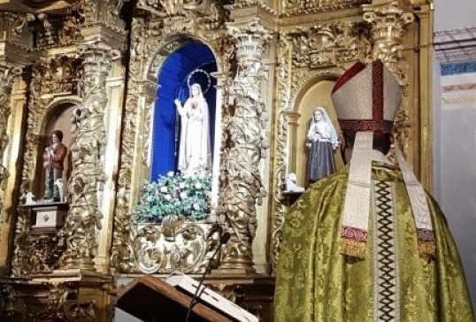 MISA MENSUAL EN EL SANTUARIO DE FÁTIMA DE ASTORGA