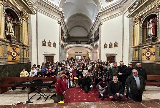 MÁS DE 200 NIÑOS PARTICIPAN EN EL ENCUENTRO DIOCESANO DE LA INFANCIA EN EL SEMINARIO DE ASTORGA