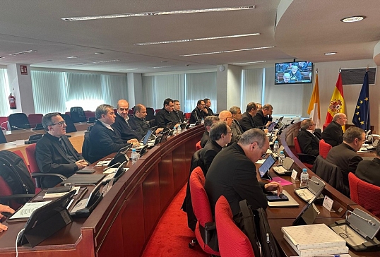 EL ADMINISTRADOR DIOCESANO DE ASTORGA, EN LA PLENARIA DE LA CEE