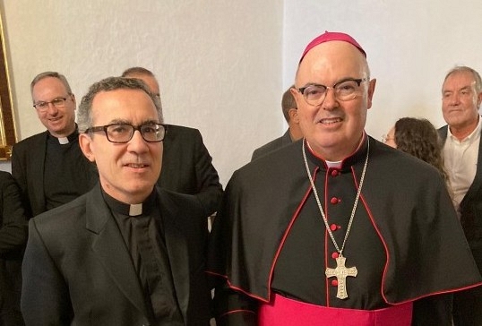 REPRESENTACIÓN DIOCESANA EN LA TOMA DE POSESIÓN DEL OBISPO DE MENORCA