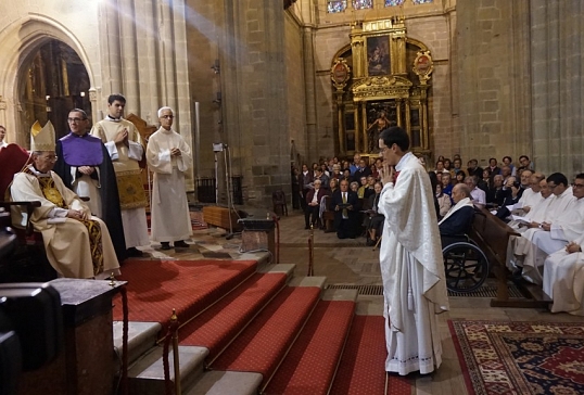 Ordenación presbiteral de Carlos Hernández