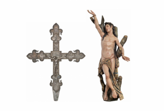 DOS PIEZAS DE LA DIÓCESIS DE ASTORGA, EN LAS EDADES DEL HOMBRE DE ZAMORA