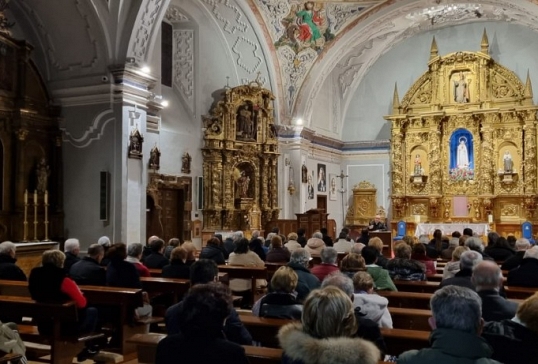 EL OBISPO DE ASTORGA HABLA DE LA CARIDAD EN LA ÚLTIMA CONFERENCIA CUARESMAL DE LA UPA DE ASTORGA