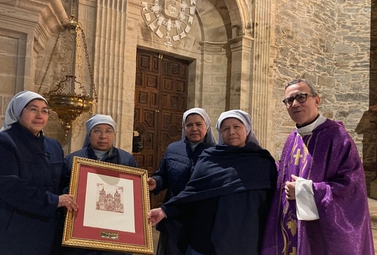 DESPEDIDA DE LA CONGREGACIÓN MARTA Y MARÍA DE LA RESIDENCIA SAN LÁZARO DE VILLAFRANCA