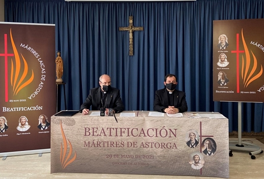 PRESENTACIÓN DEL PROGRAMA DE ACTOS Y CELEBRACIONES DE LA BEATIFICACIÓN DE LAS MÁRTIRES DE ASTORGA