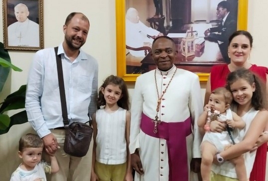 CARTA DE NUESTRA FAMILIA MISIONERA EN GUINEA