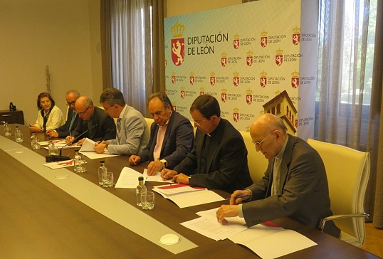 Convenio Diócesis de Astorga- Diputación de León 2017