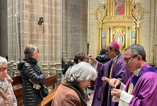 MIÉRCOLES DE CENIZA EN LA CATEDRAL