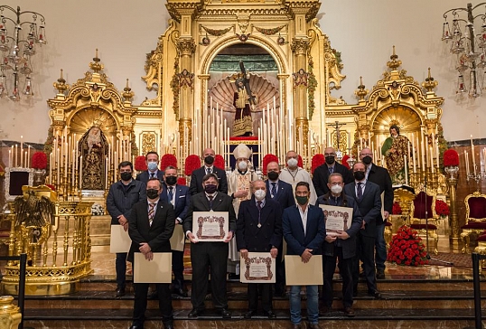 EL OBISPO DE ASTORGA PREDICA EL SOLEMNE QUINARIO A NUESTRO PADRE JESÚS DEL GRAN PODER DE SEVILLA