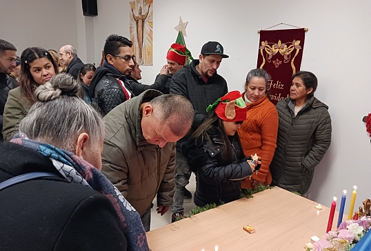 CELEBRACION DE LA INMACULADA CON LATINOAMERICANOS EN PONFERRADA