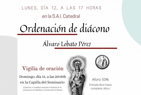ORDENACIÓN DE DIÁCONO DE ÁLVARO LOBATO PÉREZ