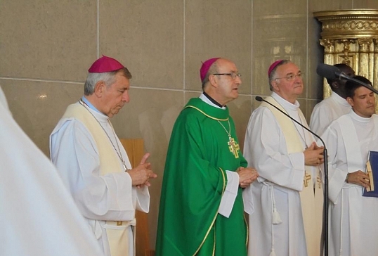 CATEQUESIS IMPARTIDA POR EL OBISPO DE ASTORGA EN LA JMJ LISBOA 2023