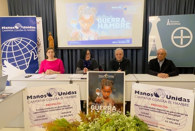 UNIDOS CONTRA EL HAMBRE: LA DIÓCESIS SE SUMA AL GRITO DE MANOS UNIDAS
