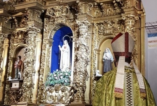 MISA MENSUAL EN EL SANTUARIO DE FÁTIMA DE ASTORGA
