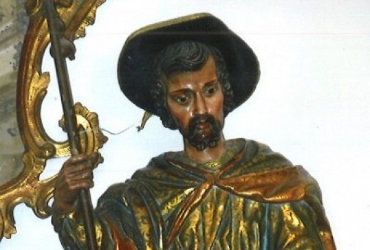 LA HERMANDAD DE LAS CINCO LLAGAS CELEBRA LA FESTIVIDAD DE SU PATRONO, SAN ROQUE