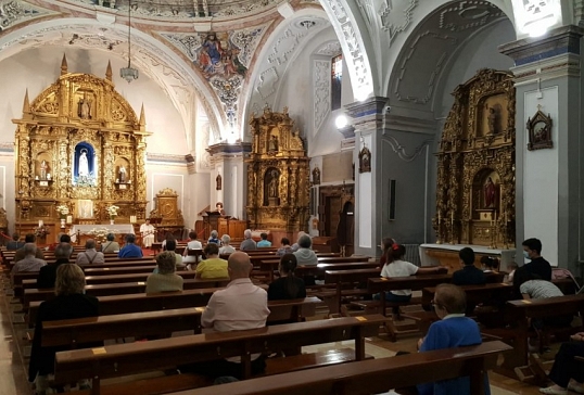 EL SANTUARIO DE FÁTIMA DE ASTORGA SE UNE AL REZO DEL ROSARIO CON EL SANTO PADRE