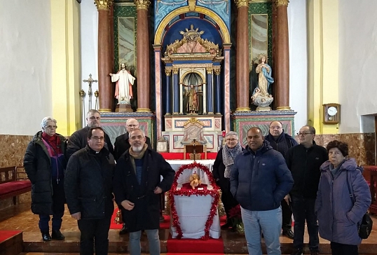 LOS SACERDOTES Y RELIGIOSAS DE ZAMORA CELEBRAN JUNTOS LA NAVIDAD