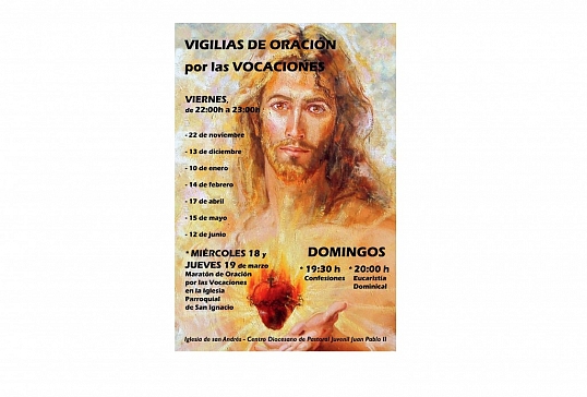 VIGILIA DE ORACIÓN POR LAS VOCACIONES