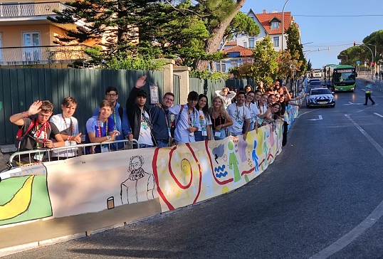 ¡ESTA ES LA JUVENTUD DEL PAPA!