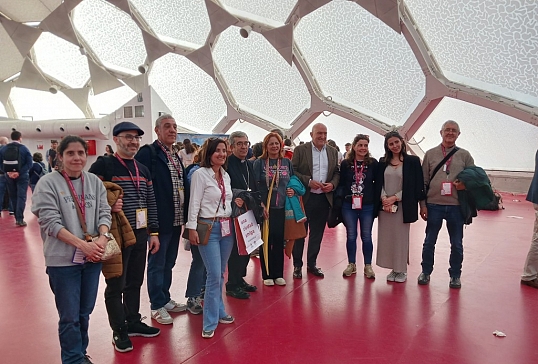 Con Monseñor Argüello y el Sr. Alcalde de Valladolid