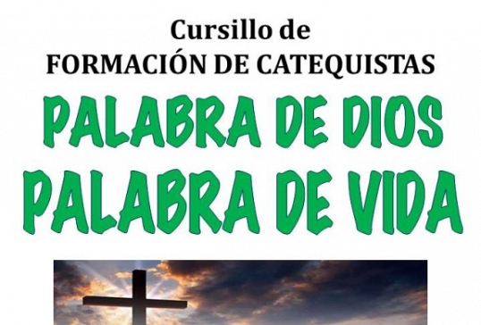 CURSILLO DE FORMACIÓN DE CATEQUISTAS 2019