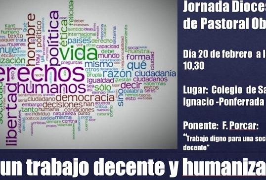 JORNADA DE PASTORAL OBRERA 2016